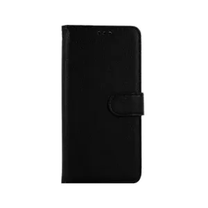 TopQ Samsung A52 knížkové černé s přezkou 56591