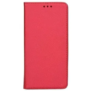 TopQ Samsung A8 Plus 2018 Smart Magnet knížkové červené 26881