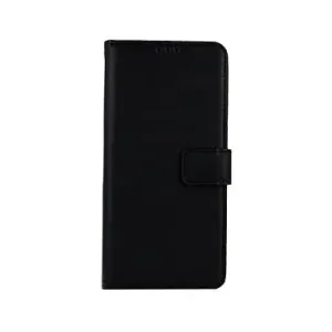TopQ Samsung A12 knížkové černé s přezkou 2 56505