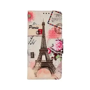 TopQ Pouzdro Samsung A13 knížkové Eiffelova věž 73551