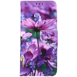 TopQ Samsung A22 knížkové Rozkvetlé květy 66259