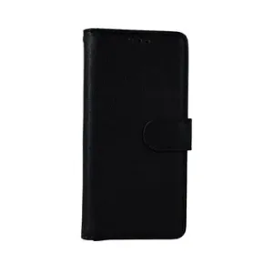 TopQ Samsung A41 knížkový černý s přezkou 49972