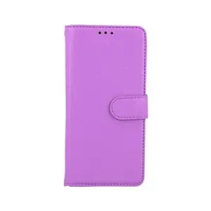 TopQ Pouzdro Samsung A53 5G knížkové fialové s přezkou 73856