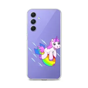 TopQ Kryt Samsung A54 5G Flying Unicorn 93243