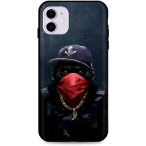 TopQ iPhone 11 silikon Monkey Gangster 48928