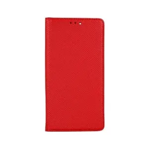 TopQ iPhone 12 Pro Smart Magnet knížkové červené 54112