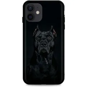 TopQ iPhone 12 silikon Dark Pitbull 55099