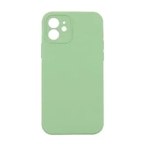 TopQ Kryt Essential iPhone 12 bledě zelený 92754
