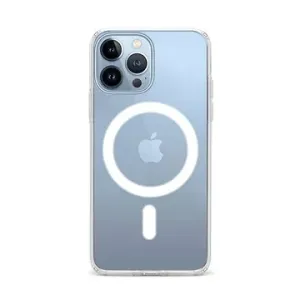 TopQ Kryt Clear Magnetic iPhone 13 Pro Max pevný průhledný 76149