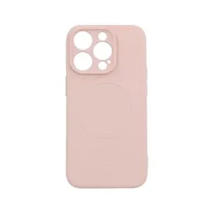TopQ Kryt iPhone 14 Pro s MagSafe světle růžový 85063
