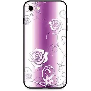 TopQ Kryt iPhone SE 2022 silikon Abstract Roses 74504
