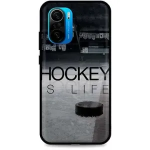 TopQ Xiaomi Poco F3 silikon Hockey Is Life 62776