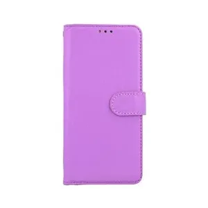 TopQ Xiaomi Redmi Note 10 knížkové fialové s přezkou 59918