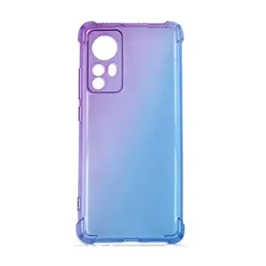 TopQ Kryt Xiaomi 12 Shock duhový fialovo-modrý 107616