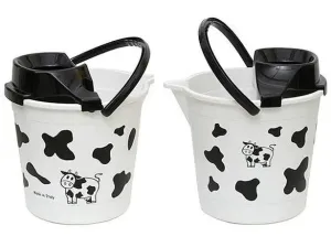 TORO Plastový kbelík se ždímadlem 12l, kráva
