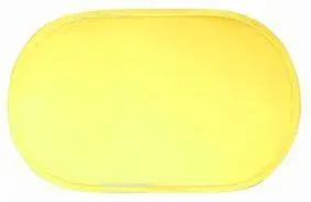 TORO 260104 Prostírání ovál žluté, 29 x 44 cm