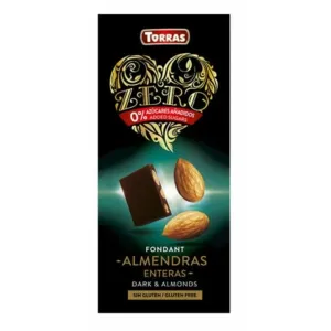Torras Hořká čokoláda s celými mandlemi Srdíčko 150 g #1162235