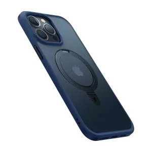 Pouzdro Torras UPRO Ostand Matte pro iPhone 15 Pro (modré)