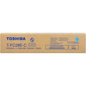 TOSHIBA T-FC28EC - originální toner, azurový, 24000 stran