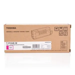 Toshiba T-FC34EM 6A000001533 purpurový (magenta) originální toner