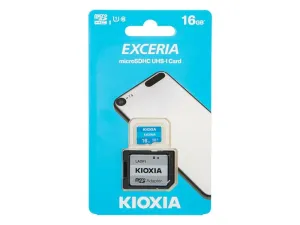 GoodRAM Karta microSDHC Kioxia 16GB Class 10 UHS-I, SD adapter