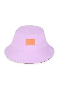 Oboustranný klobouk Tous fialová barva