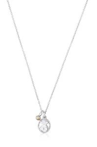 Tous Originální stříbrný náhrdelník s perlou Camee 712322520