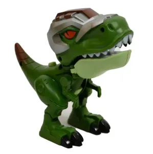 Figurka Dinosaurus robot - zelená