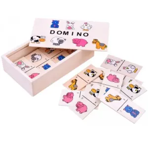 Hra - obrázkové domino zvířátka #4931689