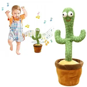 Tančící a zpívající plyšový kaktus #5371705