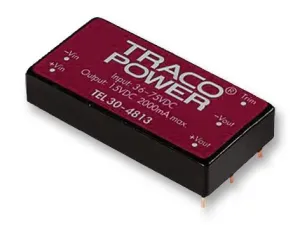 Traco Power Tel 30-2412 Converter, Dc/dc, 30W, 12V/2.5A