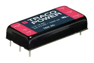 Traco Power Ten 40-1210E Dc-Dc Converter, 3.3V, 12.2A, 40W