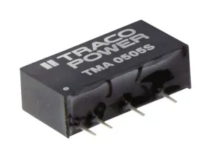 Traco Power Tma 0505D Converter, Dc/dc, 1W, +/-5V/0.1A