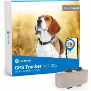 Tractive GPS DOG 4 tracker polohy a aktivity pro psy hnědý