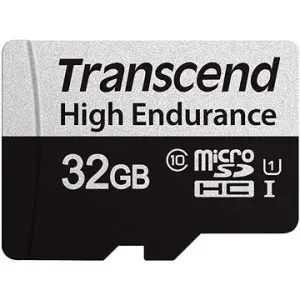 Transcend microSDHC 32GB 350V + SD adaptér