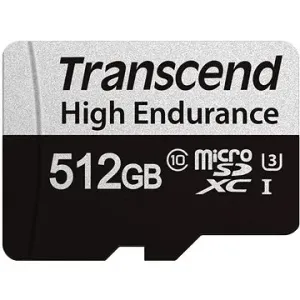Transcend microSDXC 512GB 350V + SD adaptér