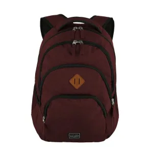 Travelite Městský batoh Basics Backpack Melange Bordeaux 22 l