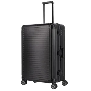 Travelite Hliníkový cestovní kufr Next 4w L Black 100 l