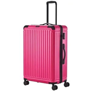Travelite Skořepinový cestovní kufr Cruise 4w L Pink 100 l