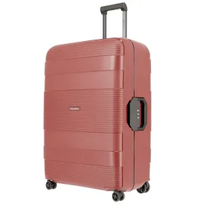Travelite Skořepinový cestovní kufr Korfu Red L 103 l
