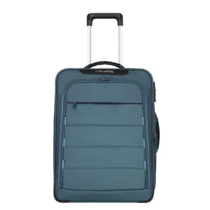 Travelite Kabinový cestovní kufr Skaii 2w EXP S Blue42/46 l