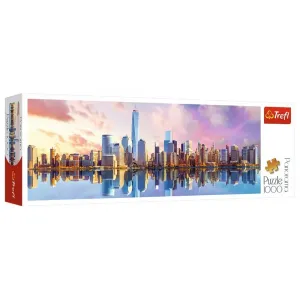 Trefl Panoramatické puzzle Manhattan, USA 1000 dílků