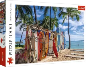 Trefl Puzzle Pláž Waikiki, Havaj 1000 dílků