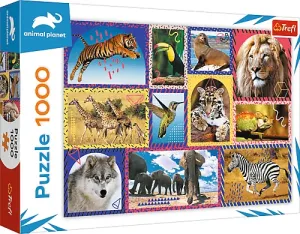 Trefl Puzzle Animal Planet: Divoká příroda 1000 dílků