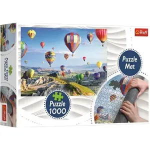 Trefl Puzzle Balóny nad Kappadokií 1000 dílků + Podložka pod puzzle