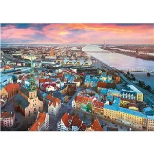Trefl Puzzle Riga, Lotyšsko 1000 dílků