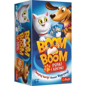 TREFL - společenská hra Boom Boom psy a kočky