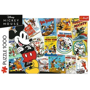TREFL -  Puzzle 1000 - Mickeyho svět / Disney