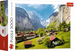 Trefl Puzzle Lauterbrunnen, Švýcarsko 3000 dílků