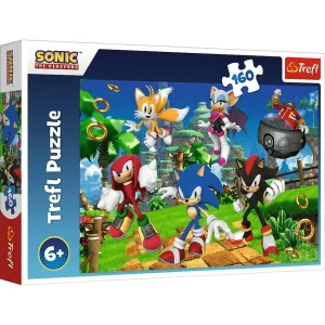 TREFL - Puzzle Sonic a přátelé/Sonic The Hedgehog 160 dílků